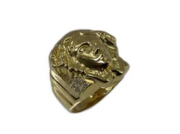 sello oro 18k con circonita 