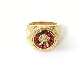 selo ouro 18k con circonita 