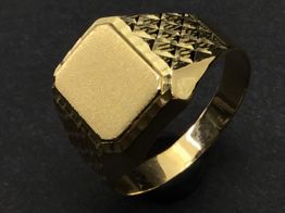 sello oro 18k 