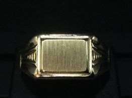 sello oro 18k 