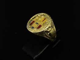 sello oro 18k 