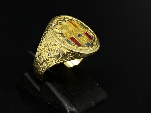 sello oro 18k 