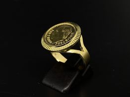 sello oro 18k 
