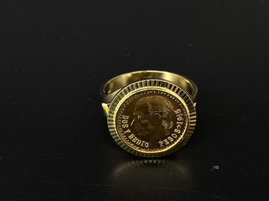 sello oro 18k 