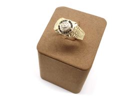 sello oro 18k con circonita 