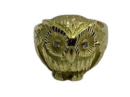 sello oro 18k con circonita 