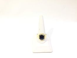sello oro 18k con circonita 