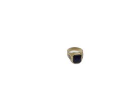 selo ouro 18k com pedra con circonita 