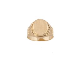 selo ouro 18k con sem pedra 