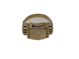 selo ouro 19k con sem pedra 