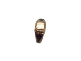 selo ouro 19k con sem pedra 
