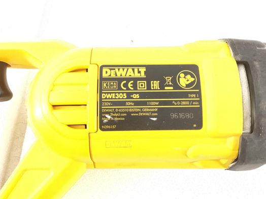 serra sabre dewalt dwe305