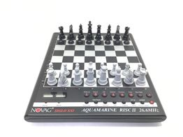 Set Tablero Fichas Novag Aquamarine Risc ii 26.6 Mhz S.xxi