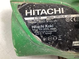 serra circular hitachi c7st