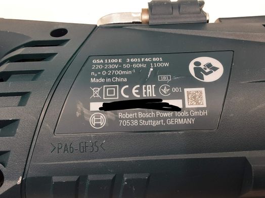 sierra sable bosch gsa 1100 e