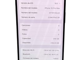 apple iphone 16 pro max 256gb