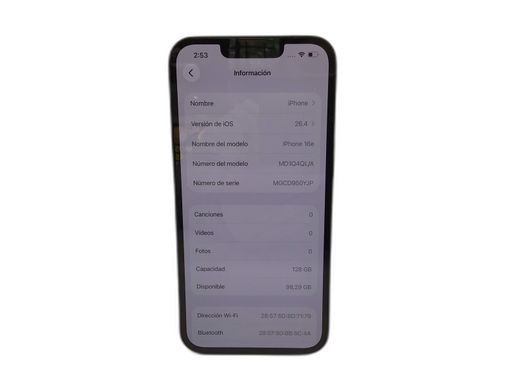 apple iphone 16e 128gb