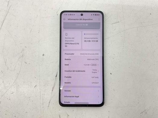 oppo reno12 fs 12gb 512gb