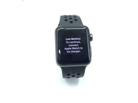 apple watch nike+ series 3 38mm (gps) (a1858)