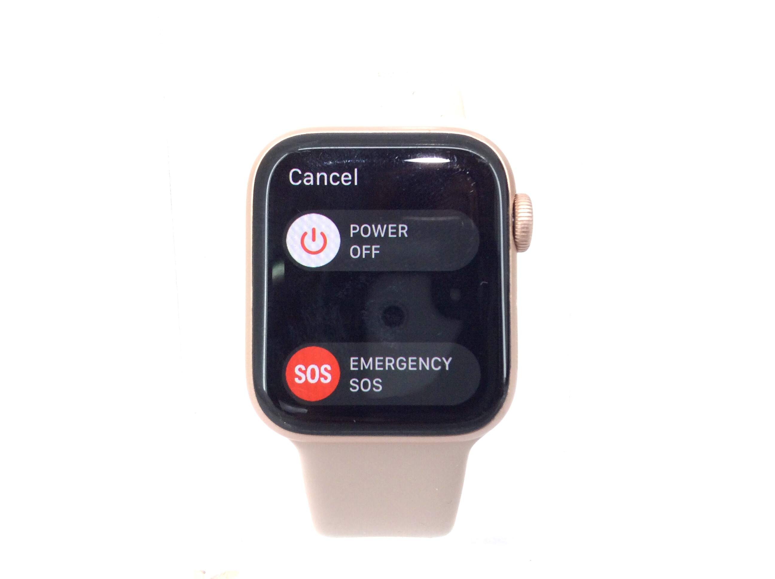 Apple Watch Series 5 40mm GPS Smart Watch – Gold Aluminum Case with Pink  Sand Sport Band – mtajrs
