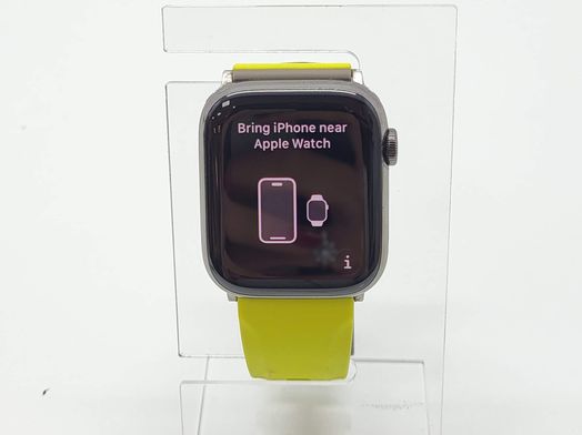 apple watch series 7 45mm (gps 4g) acero inoxidable