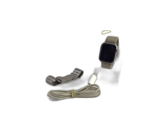apple watch series 7 45mm (gps 4g) acero inoxidable