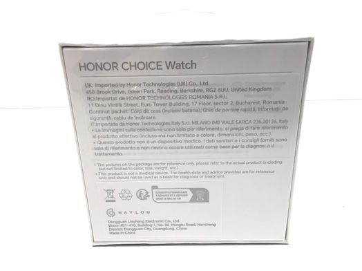 honor watch choice