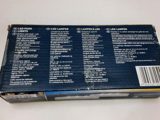 soporte luces livarno luces push