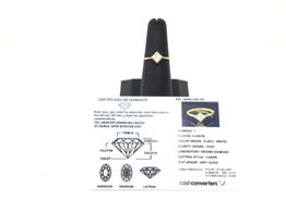 sortija oro 18k con diamante de laboratorio 