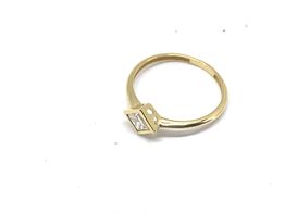 sortija oro 18k con diamante de laboratorio 