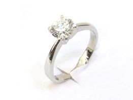 sortija oro 18k con diamante de laboratorio 