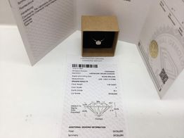 sortija oro 18k con diamante de laboratorio