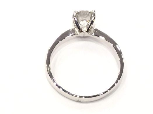 sortija oro 18k con diamante de laboratorio