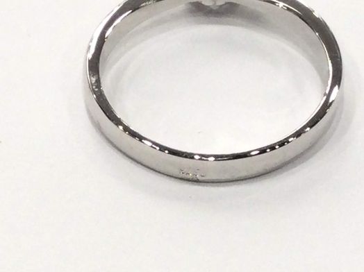 sortija oro 18k con diamante de laboratorio