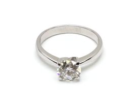 sortija oro 18k con diamante de laboratorio 