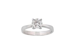 sortija oro 18k con diamante de laboratorio 