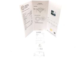 sortija oro 18k con diamante de laboratorio