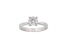 sortija oro 18k con diamante de laboratorio 