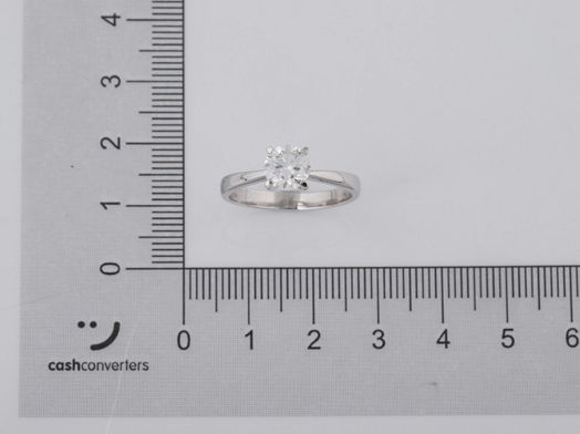 sortija oro 18k con diamante de laboratorio