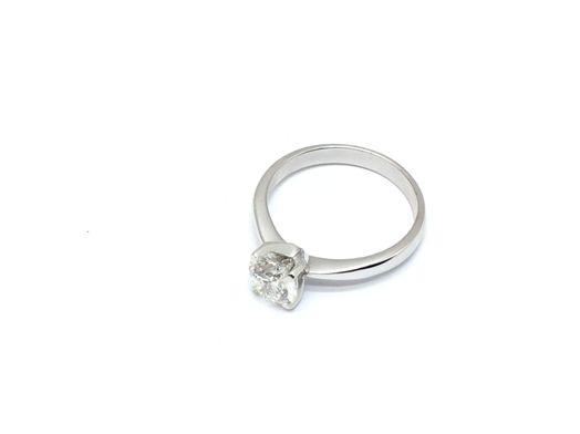 sortija oro 18k con diamante de laboratorio 