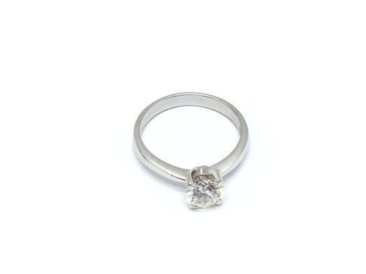 sortija oro 18k con diamante de laboratorio 