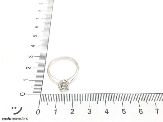 sortija oro 18k con diamante de laboratorio 
