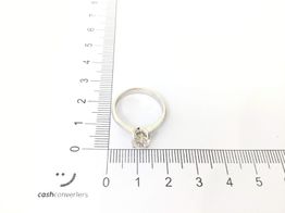 sortija oro 18k con diamante de laboratorio