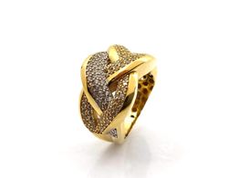 sortija oro 18k con circonita 