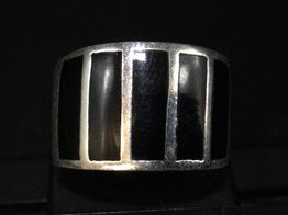 sortija plata 925mm con circonita 