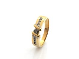 sortija oro 18k con diamante 
