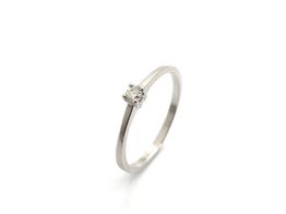 sortija oro 18k con diamante 