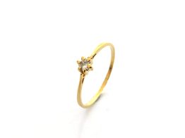 sortija oro 18k con diamante 