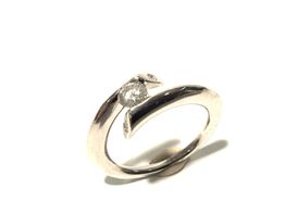 sortija oro 18k con diamante 