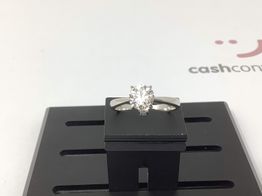 sortija oro 18k con diamante de laboratorio 